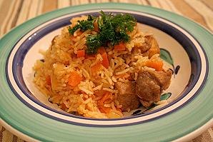 Plov ehk pilaff sealihast